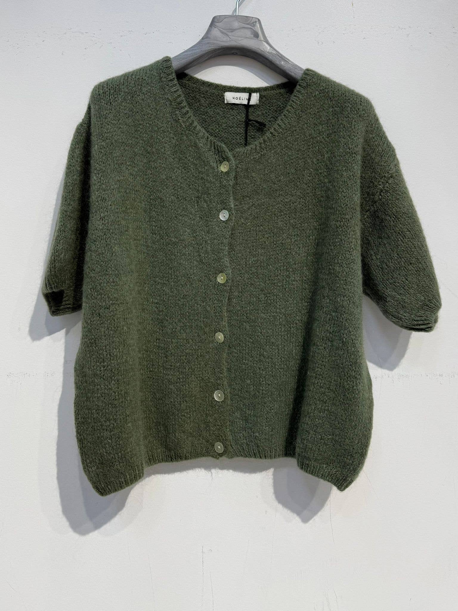 NOELINE - Wholesale Cardigan - Women's - Kid mohair and wool vest 752912