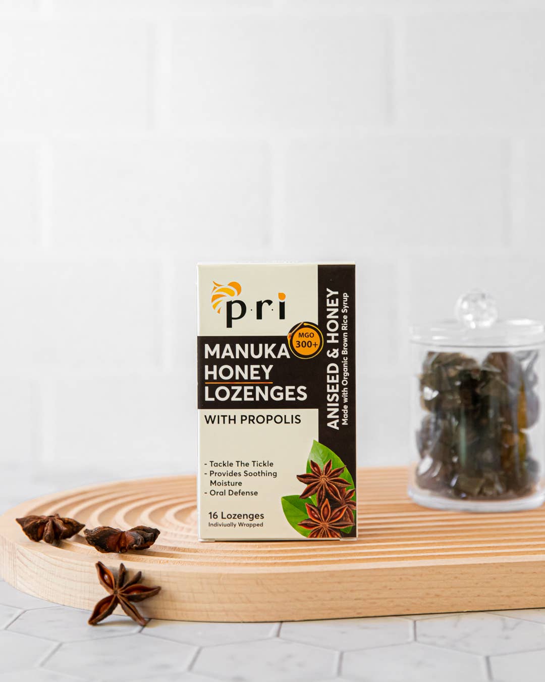 Pacific Resources - Vendita all'ingrosso Caramelle per la tosse - Pastiglie/Miele di Manuka e Propoli Originali3