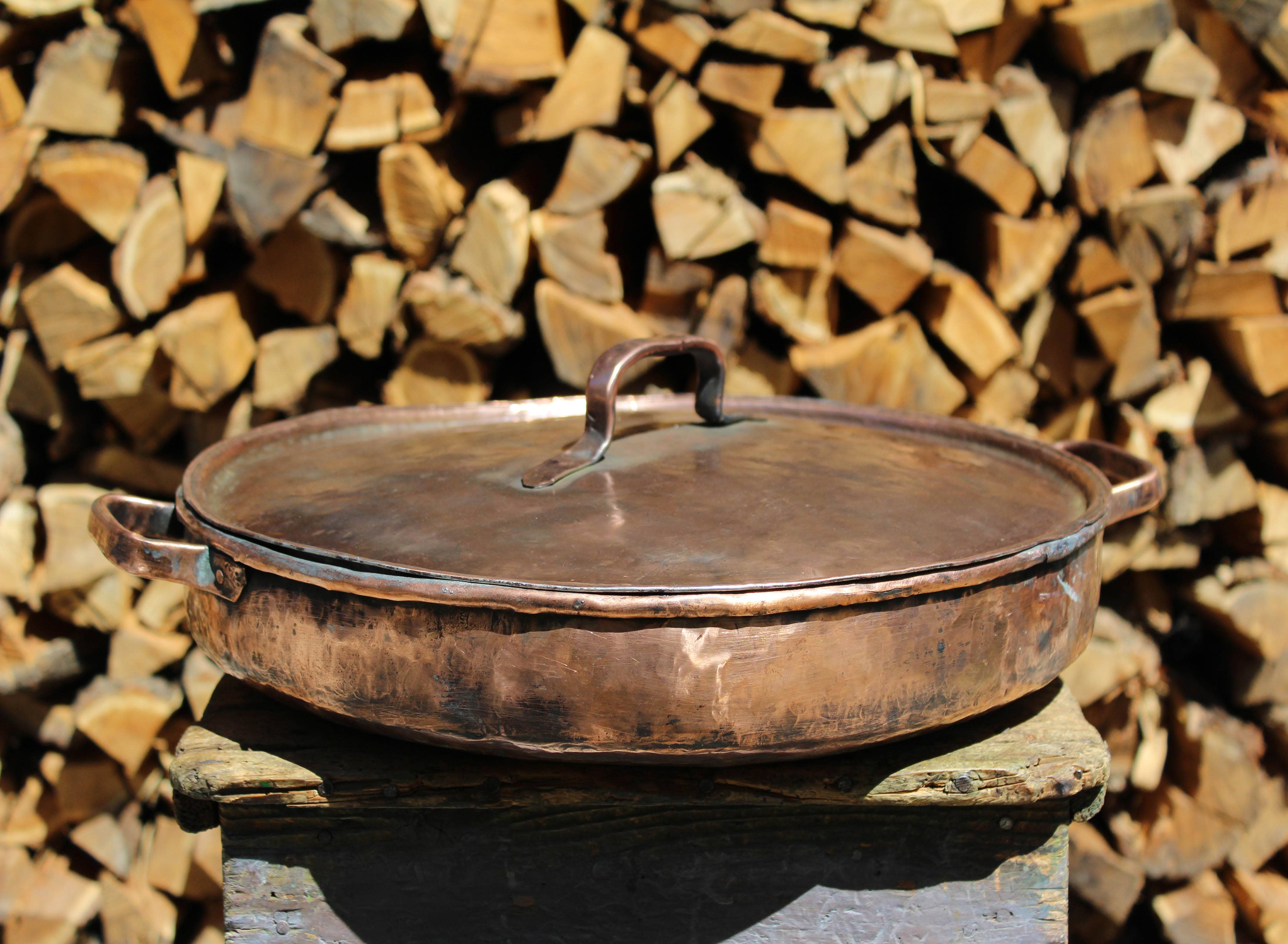 La Casa del rame - Wholesale Cooking Pot - Pentola da cucina in rame stagnato artigianale – Paella e Catering