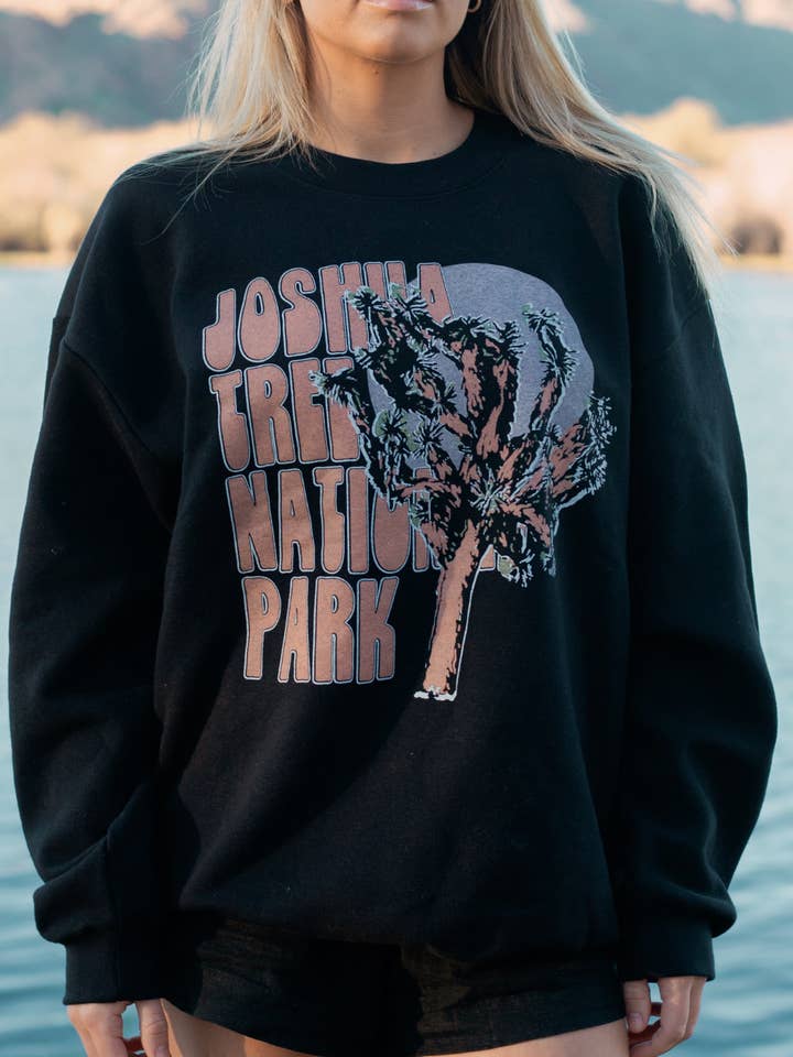 Joshua Tree graphic sweatshirt for wholesale by Indy Brand