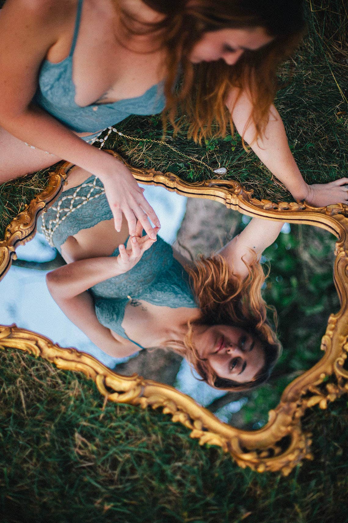 Clare Bare - Wholesale Bralette - Women's - Echo Longline Lace Bralette (multiple colors)4