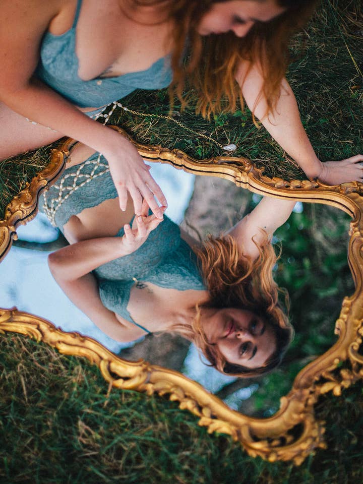 Clare Bare - Wholesale Bralette - Women's - Echo Longline Lace Bralette (multiple colors)4