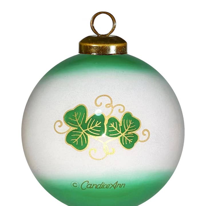 Inner Beauty Gifts - Wholesale Ornament - Irish Love Glass Ornament1