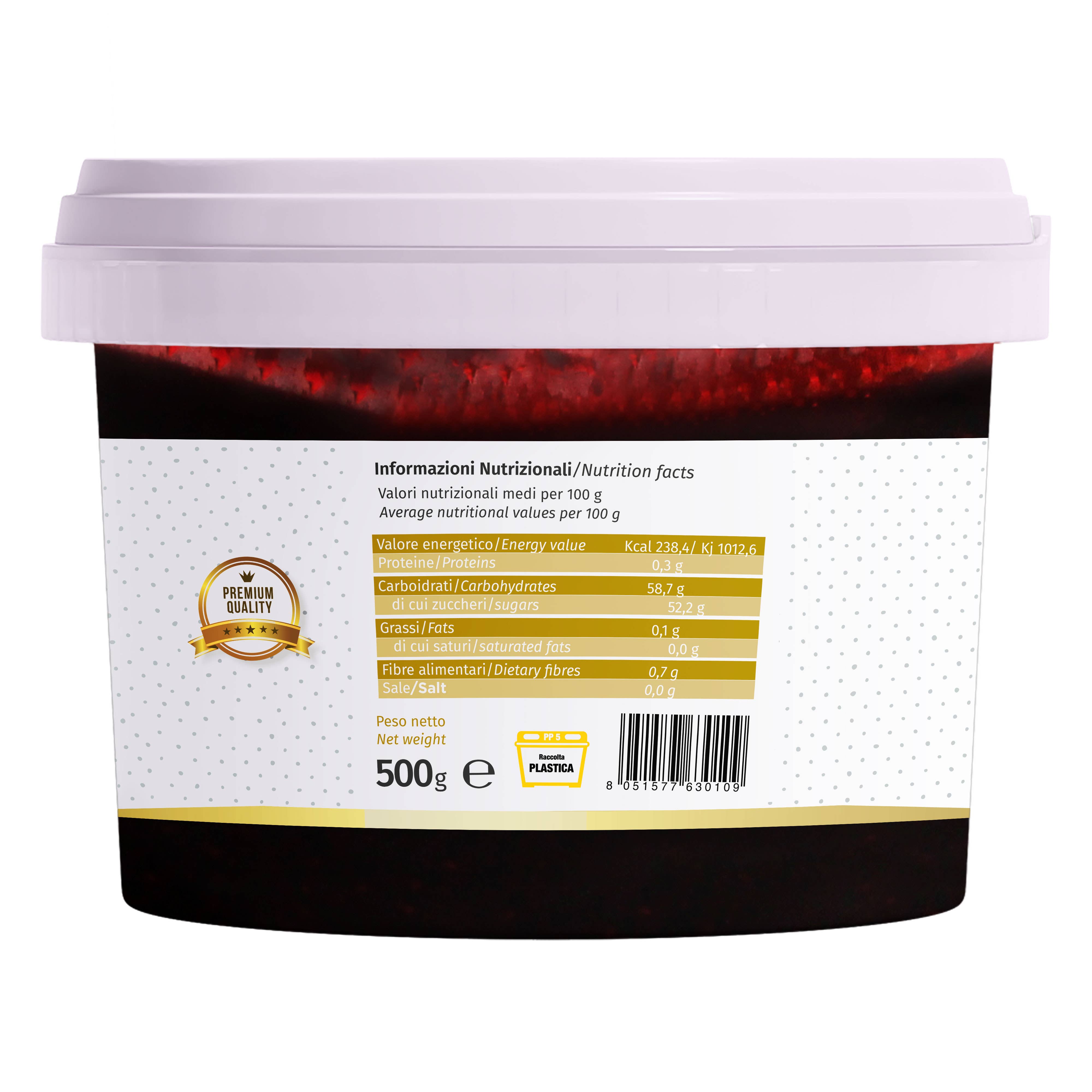 Dolcincasa.com – Engroshandel Pasta – Glutenfri naturlig jordbærpasta – 200 g1