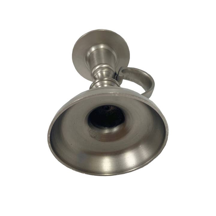 Madison Bay Co. - Historical Home Decor Reproductions - Vendita all'ingrosso Portacandele - Candeliere coloniale in peltro placcato, 4-1/2”3