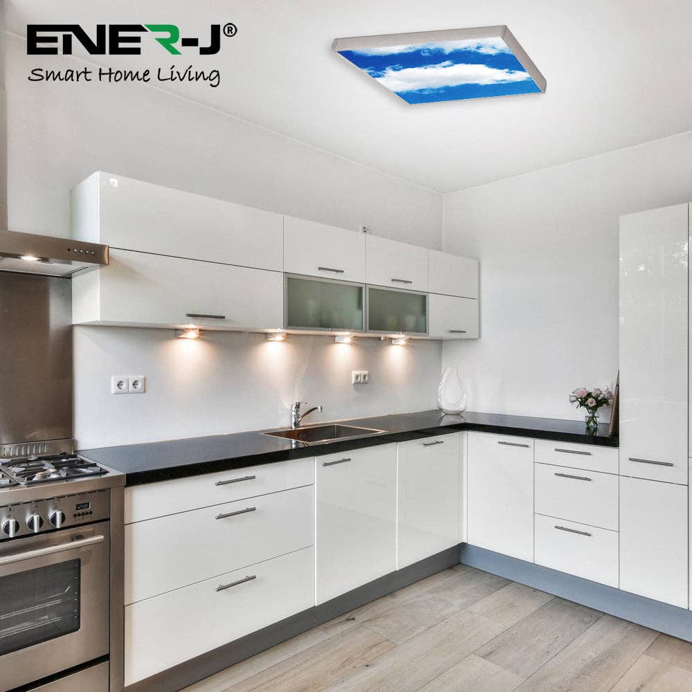 ENER-J – wholesale Light bulb/puck – SKY LED 40W Ceiling Panels 60x60cm with 3D Effect & Frame3