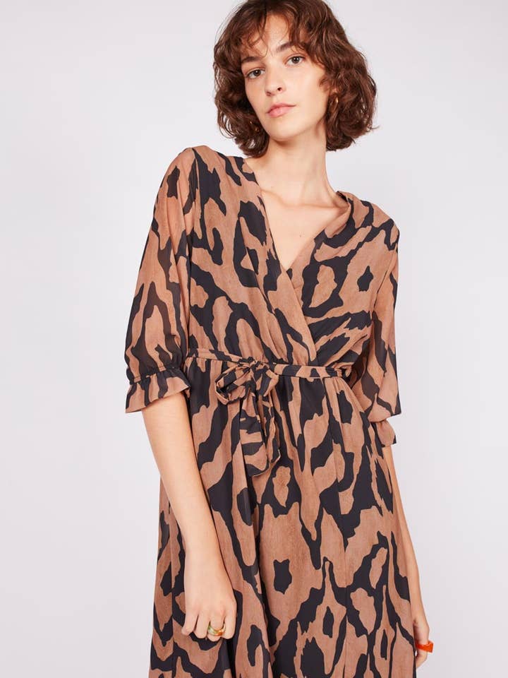 Vestido largo abertura para venta al por mayor de Dioxide