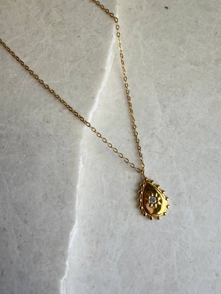 Bev Pendant Necklace for wholesale by Sweet Grove Collective