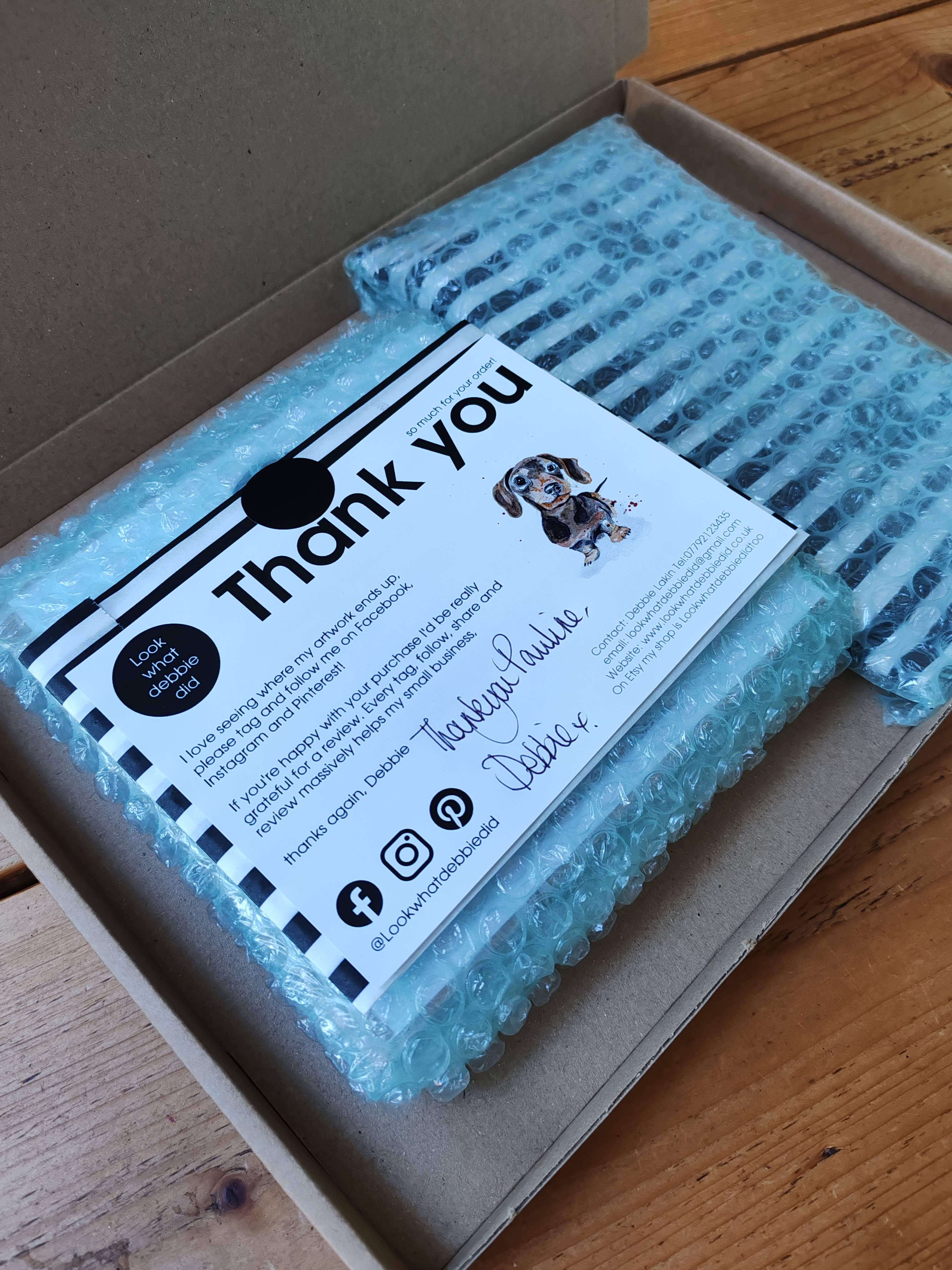 Lookwhatdebbiedid - Wholesale Everyday Greeting Card - Stormy seas coastal seaside art painting greeting card 3