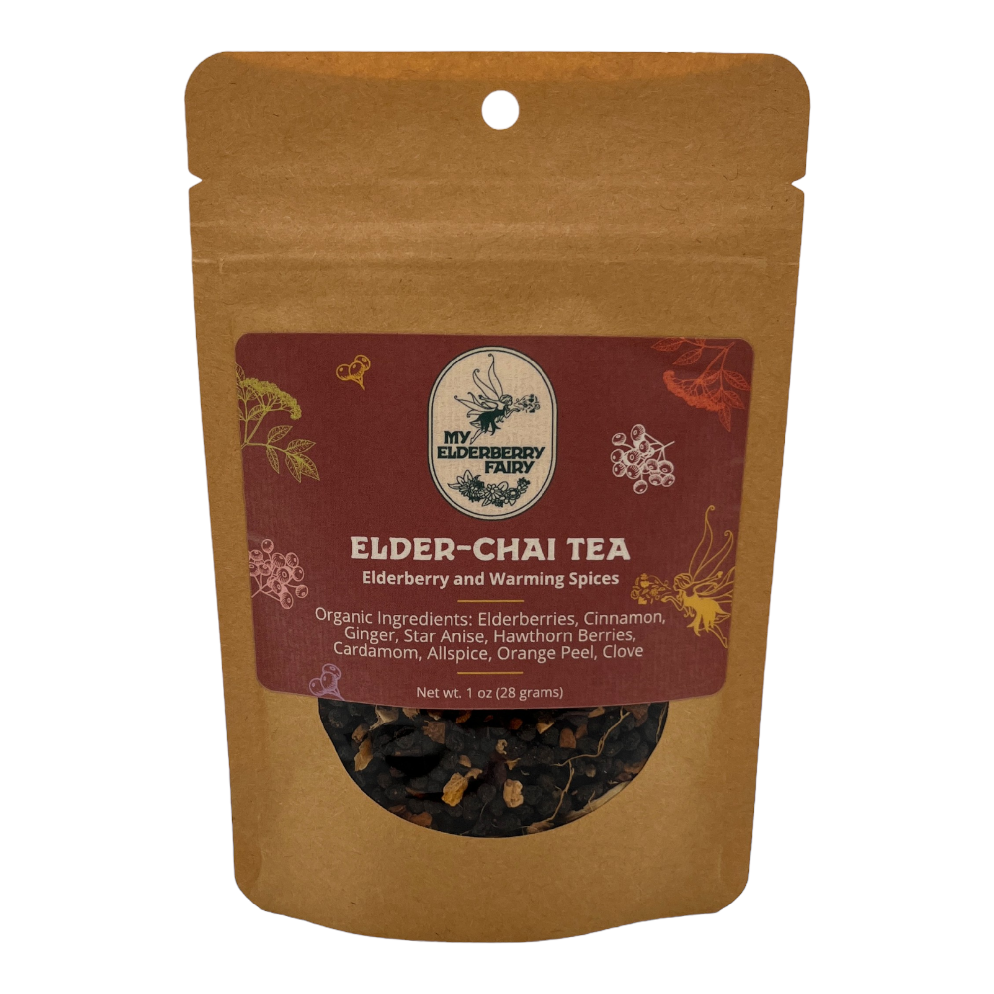 My Elderberry Fairy - Wholesale Loose Tea - Elder-Chai Tea (1 oz)1
