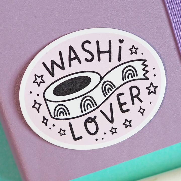 Washi Lover Sticker for wholesale by Nutmeg and Arlo