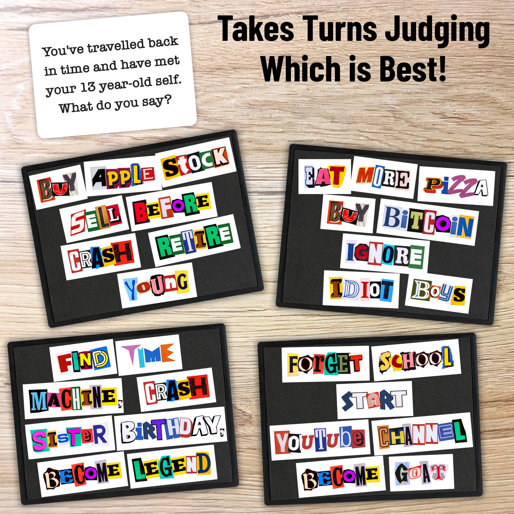 Funwares - Wholesale Card Game - Ransomizer – Funny Word Party Game for Teens, Adults & Gifts1