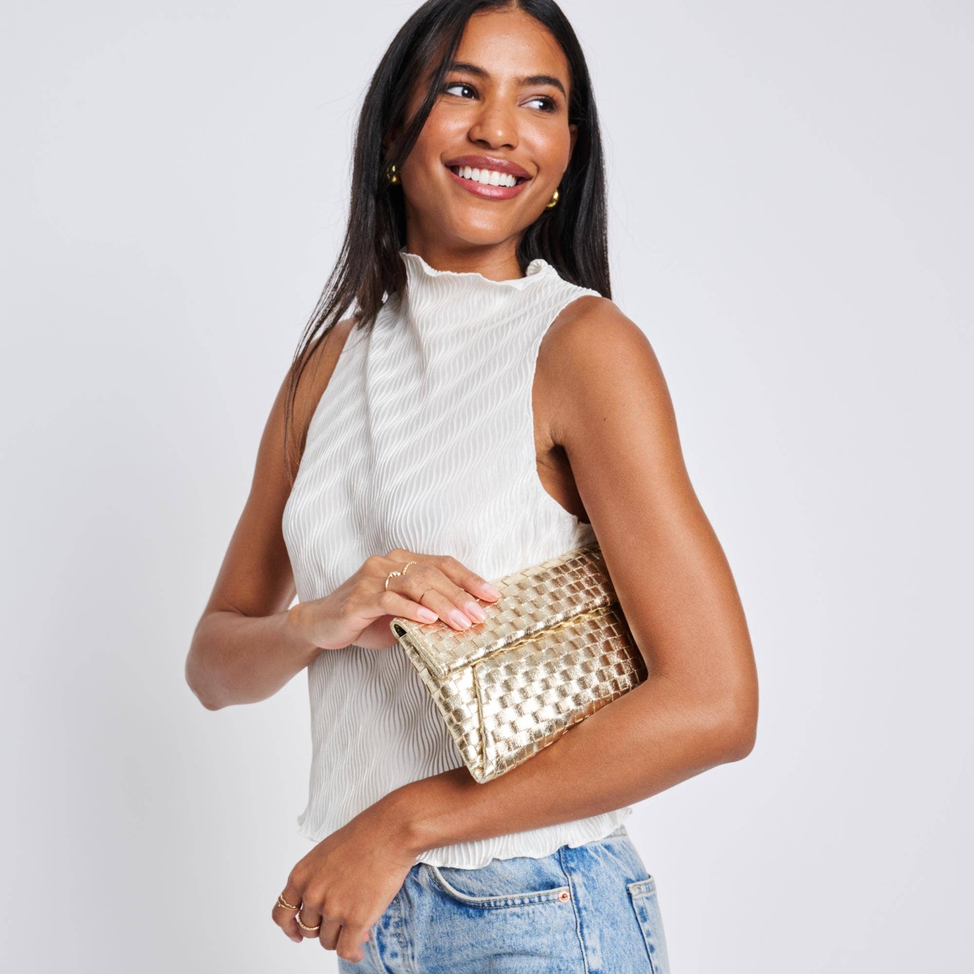 Moda Luxe - Wholesale Clutch Bag - Women's - Priscilla Woven Clutch26