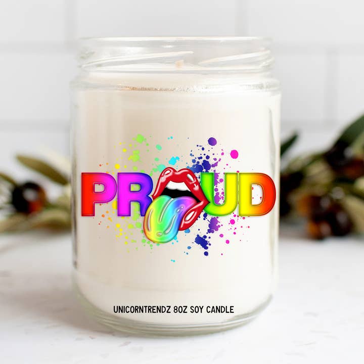 Pride Gifts, Pride Candle, Funny Candle, Soy Candle for wholesale by Unicorntrendz