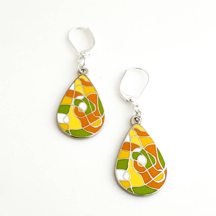Kinzoku - Wholesale Dangle Earrings - Impressionism Earrings3