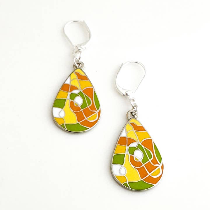 Kinzoku - Wholesale Dangle Earrings - Impressionism Earrings3