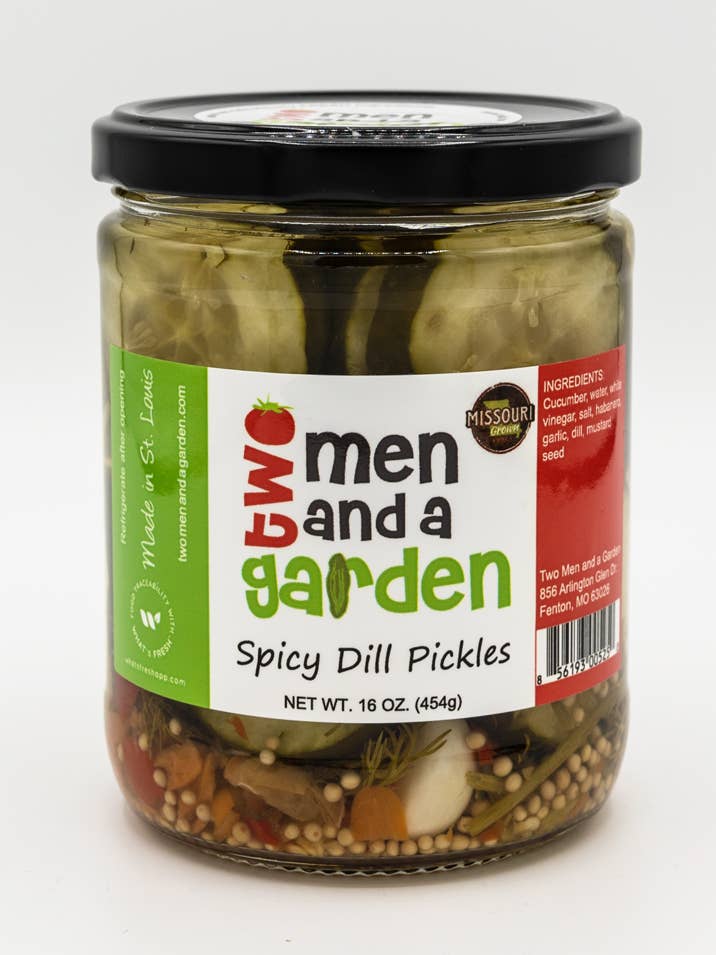 Spicy Dill Pickles for wholesale by Two Men and a Garden
