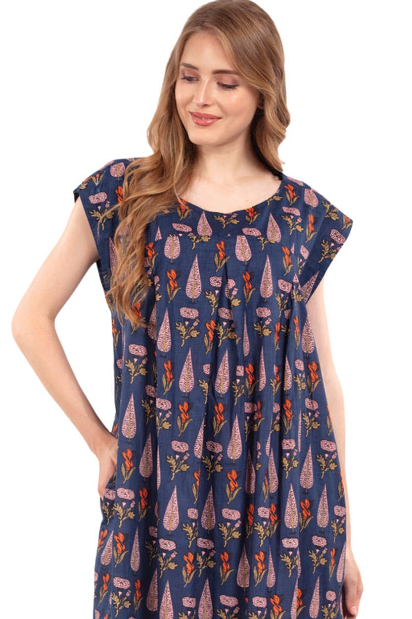 Sevya Handmade – Engroshandel Kaftan - Dame – Ishani-caftan i blød 100 % bomuld10