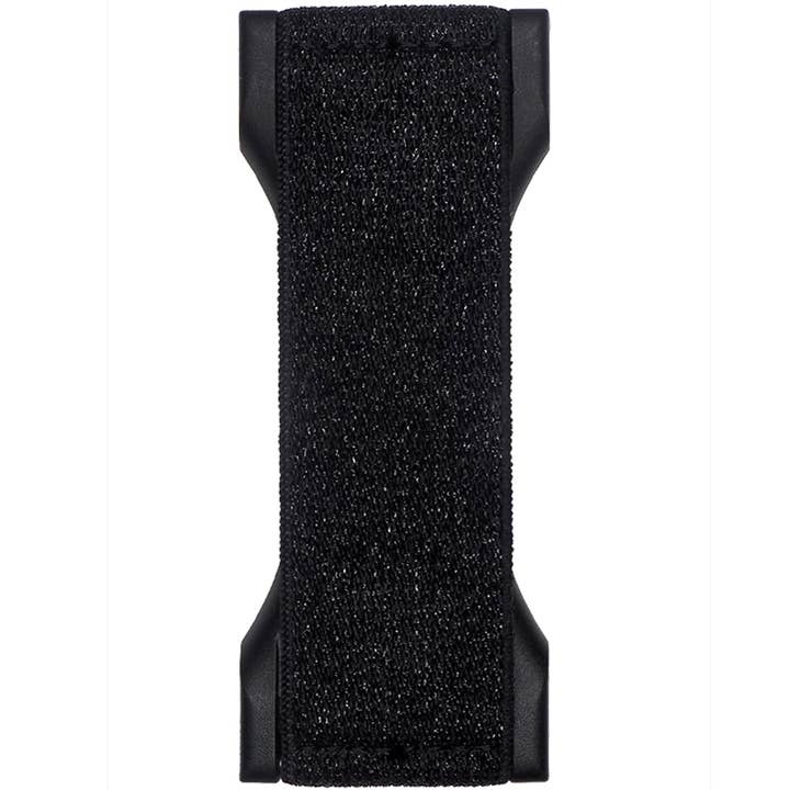 LoveHandle - Wholesale Phone Grip - LoveHandle PRO - Black Glitter Elastic
