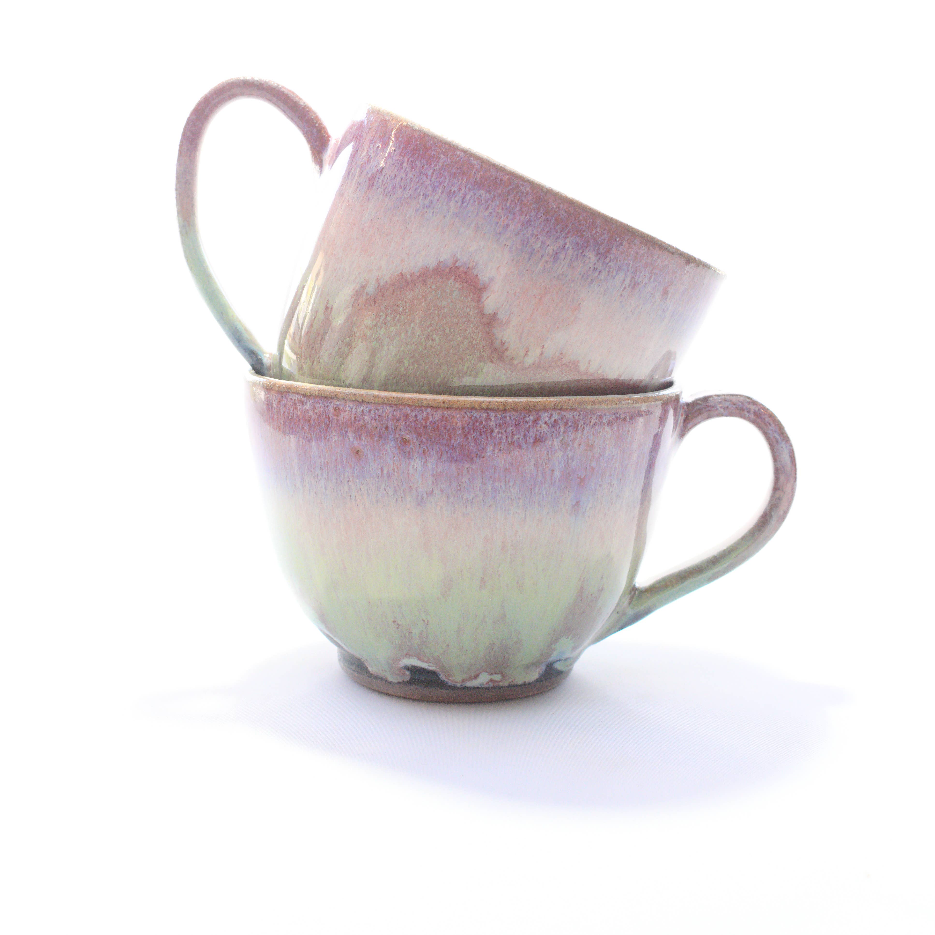 Ceramic Heights - Wholesale Coffee Mug - Drippy Hibiscus Mug2