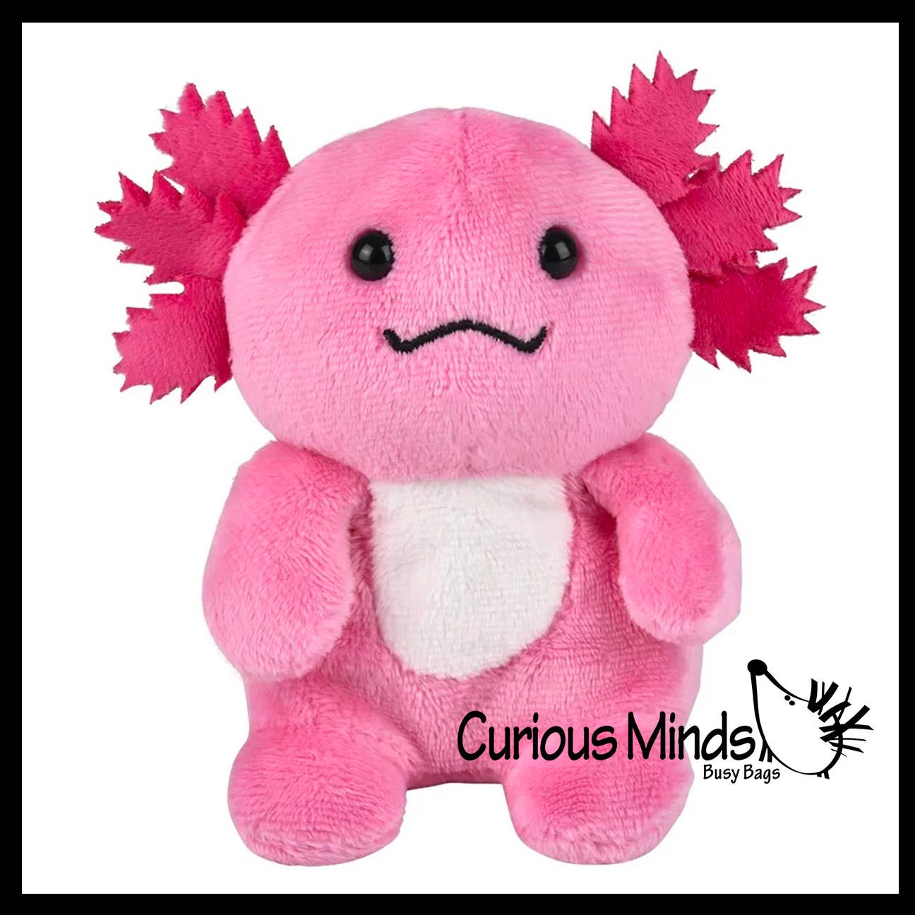 Curious Minds Toys – Engroshandel Plyslegetøj - Børn og baby – 1 Søde små 5" Axolotl overdådige udstoppede dyr - yndig Wa4