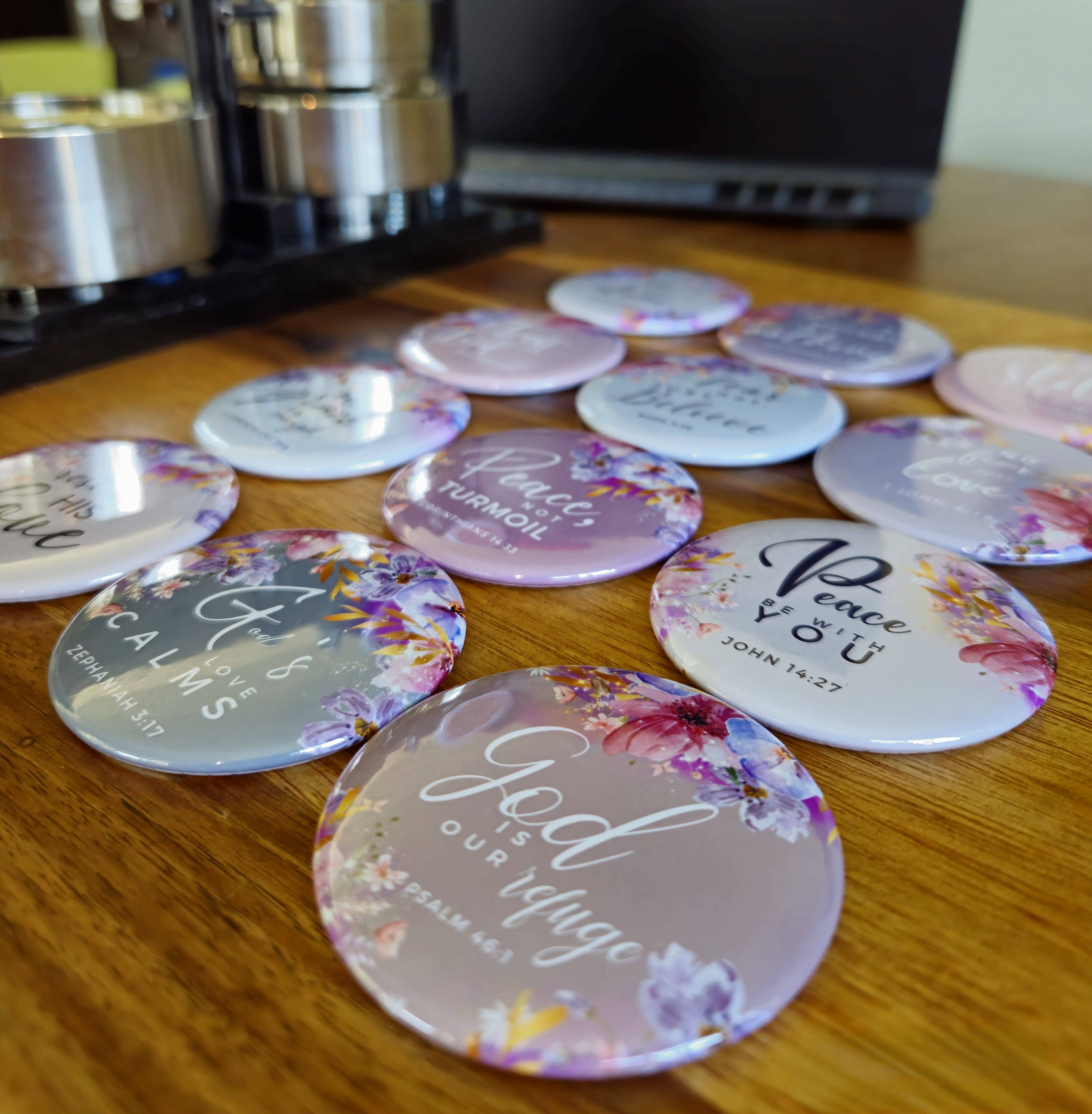 All Things Cherrie - Wholesale Magnet - God is Our Refuge Christian Magnet4