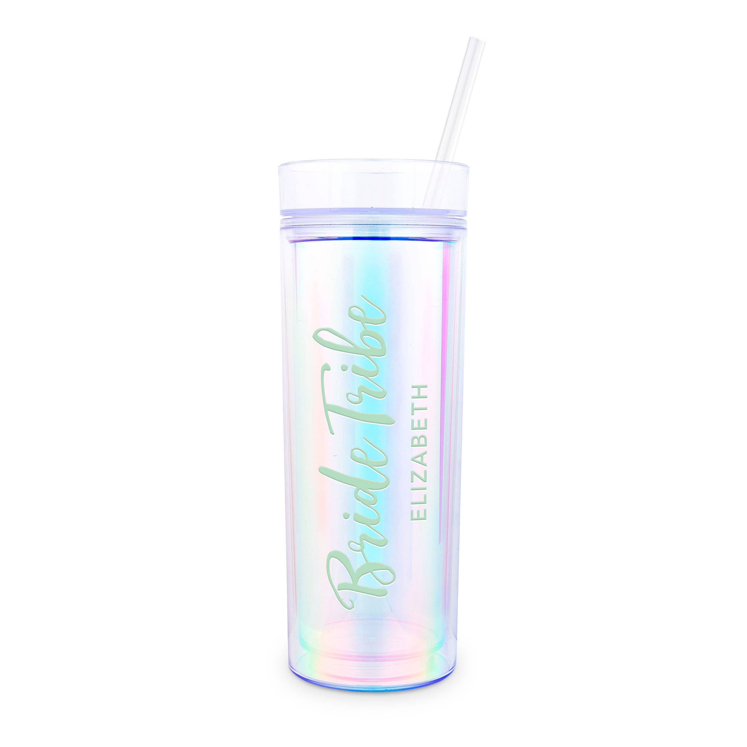Weddingstar Inc. – wholesale Insulated mug/tumbler – 17 oz. Insulated Plastic Drink Tumbler - Bride Tribe5