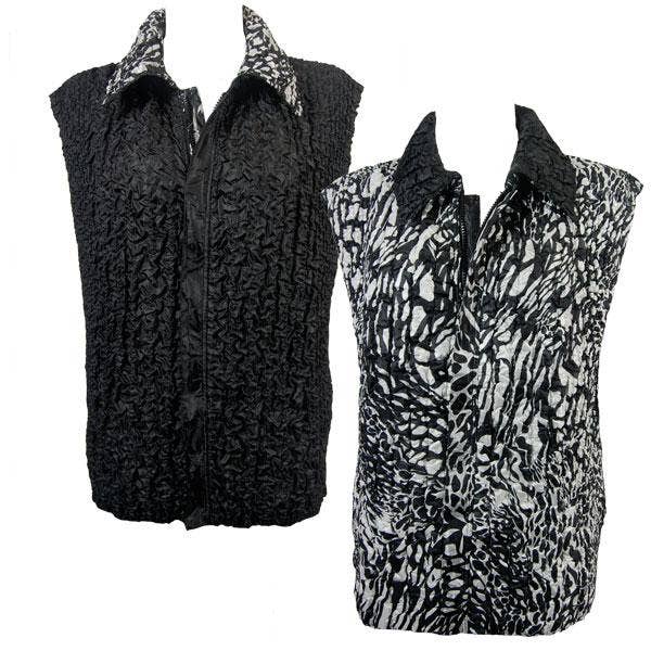 The Magic Scarf Company - Wholesale Outerwear Vest - Women's - 4537 - Quilted Reversible Vests7