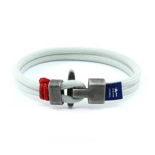 Bracciale da uomo | T'jeans - argento per la vendita all'ingrosso da parte di Être - Bracelets & Accessories