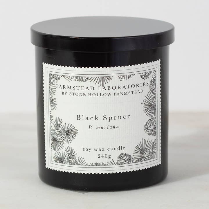 Sojawachskerze aus Fichte für den Großhandel von Farmstead Laboratories