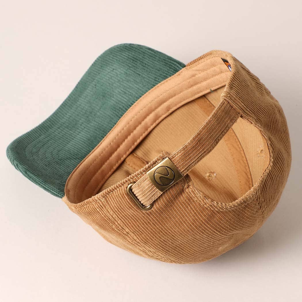 Fashion City - Wholesale Baseball Cap - Unisex - Corduroy Two-Tone Adjustable Baseball Cap26