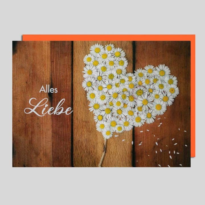 cartolina fotografica Alles Liebe per la vendita all'ingrosso da parte di Michel-Verlag GmbH