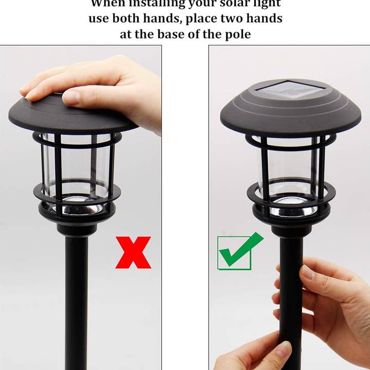 OutdoorSolarOutlet - Wholesale Outdoor/Lawn Light - SmartYard High End Solar Bronze LED Path Light 10 Lumens (6-Pack)10