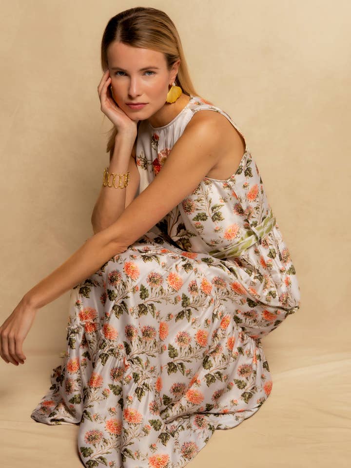 Lang kjole Bianca for engroshandel hos NIZA