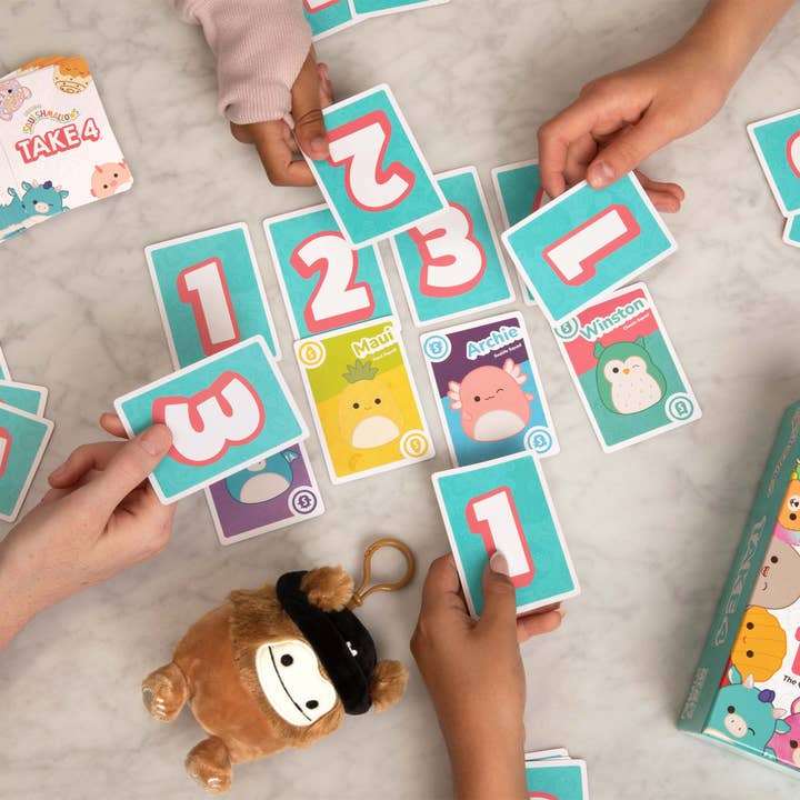 What Do You Meme - Wholesale Card Game - Squishmallows Take4: The Ultimate Family Game for Squishmallows Fans