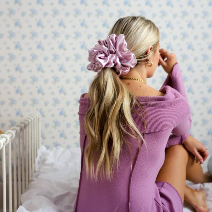 KAXI - Wholesale Scrunchie - Women's - JUMBO SLEEP SILK/SATIN SCRUNCHIES1