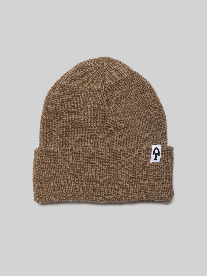 Merino Cardigan Stitch Beanie for wholesale by American Trench