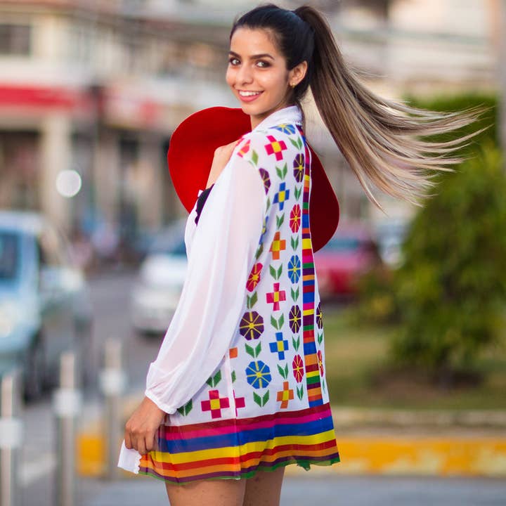 Nicte Blanco simma täcka upp för wholesale av Palmera Beachwear