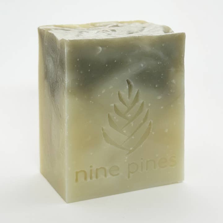Natural Body Bar Soap | Aloe Vera & Mint (6oz) for wholesale by nine pines