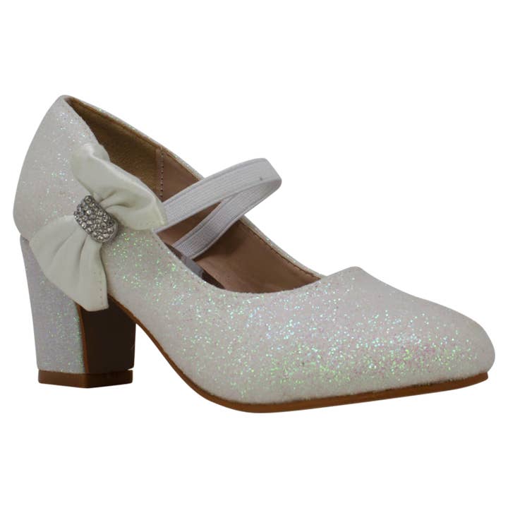 Rentoes - Vendita all'ingrosso Scarpe eleganti - Bambini - Scarpe Sparkly Bow per bambini con tacco BM898672