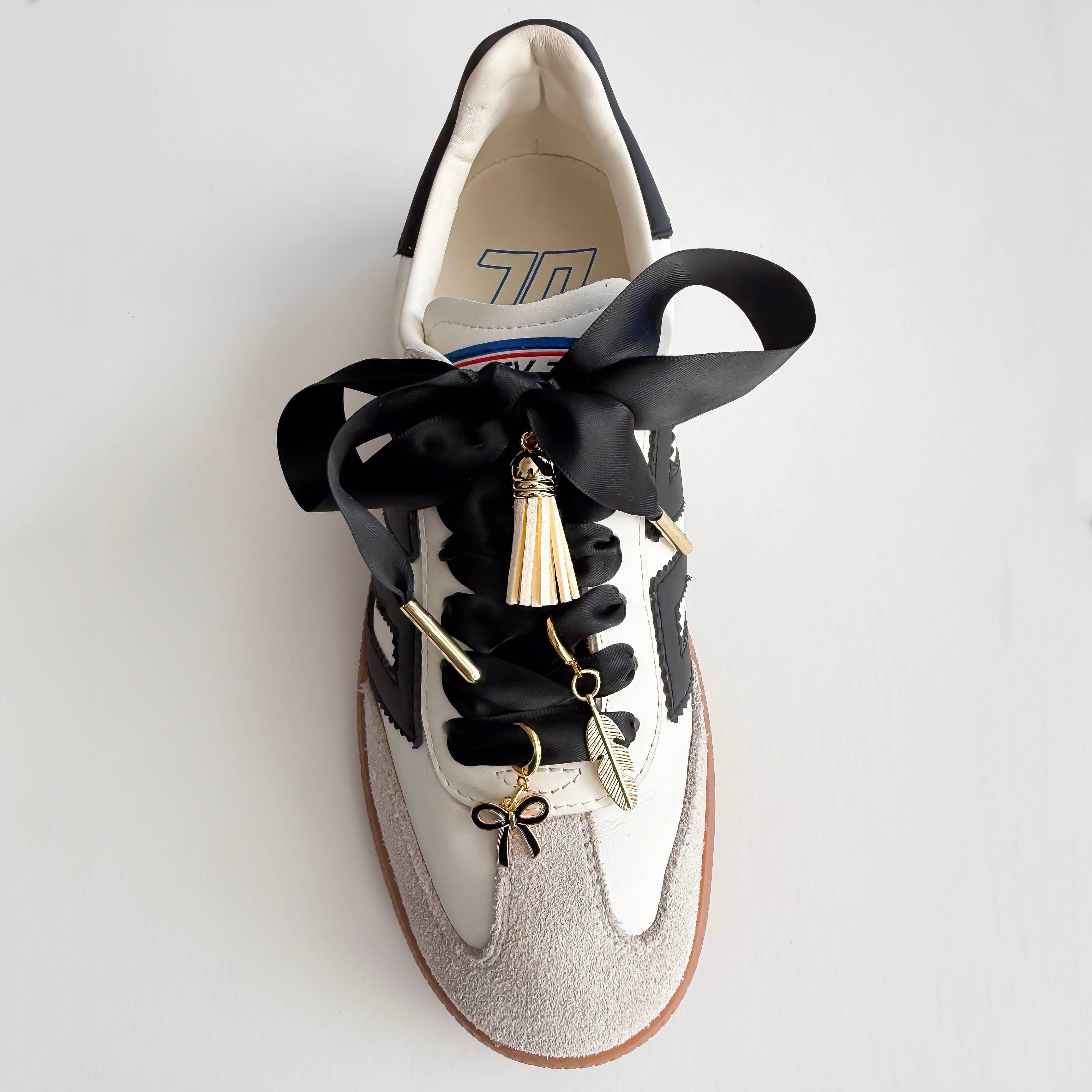 Leo & Lee Studio - Wholesale Shoelaces - Women's - Satin Sneaker Laces with Gold Aglets – Luxe Shoe Accessory9