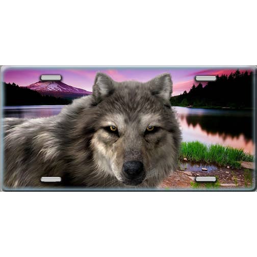 Plaque d'immatriculation Wolf pour la vente par Make It Yours