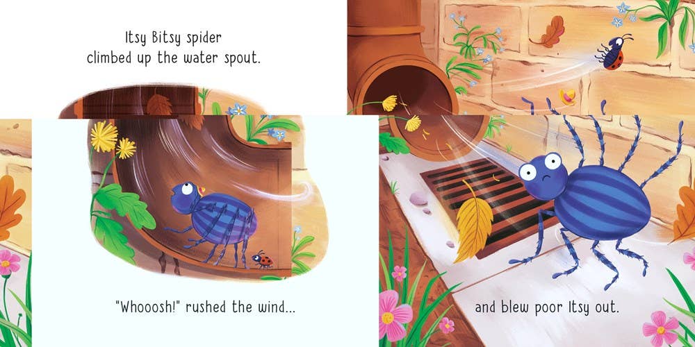 HarperCollins - Wholesale Baby & Toddler Book (0-2) - Itsy Bitsy Spider board book : Usborne2