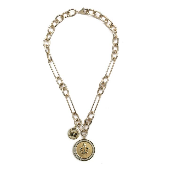 Rahya Jewelry Design – Engroshandel Led/kæde halskæde – Iris St. Charles halskæde - kun kæde