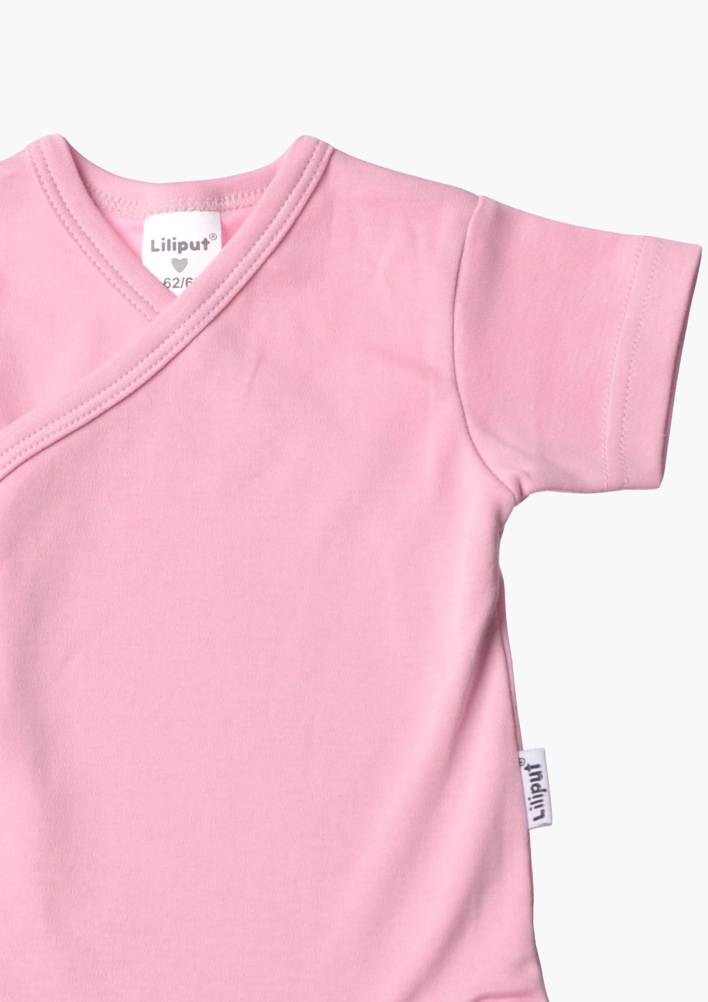 Liliput - Wholesale  - 2-pack short-sleeve wrap bodysuits made of organic cotton with elephant and ice cream1