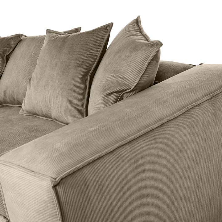 SCANDINAVIAN STORIES by MARTON - Wholesale Sofa - Stockholm L-shaped Sofa, exclusive Corduroy, Mole, removable & washable covers16