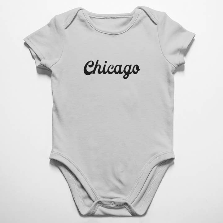 Chicago Athletic Bodysuit for wholesale by Cube Monkey Designs