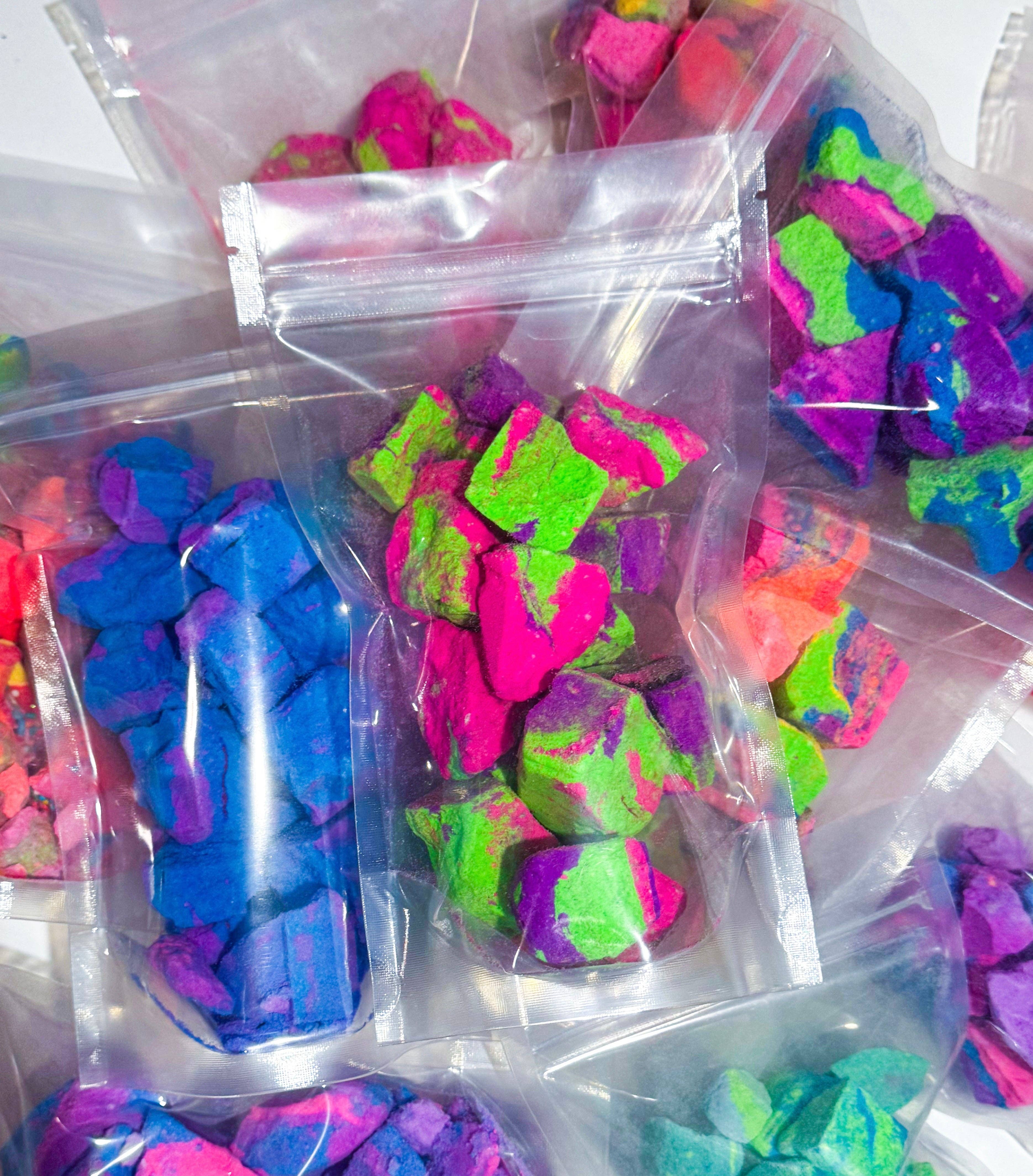 Phoenix Bath and Body - Wholesale Bath bomb/fizz - Bath Rubble & Dust POUCHES🌈 🌈4