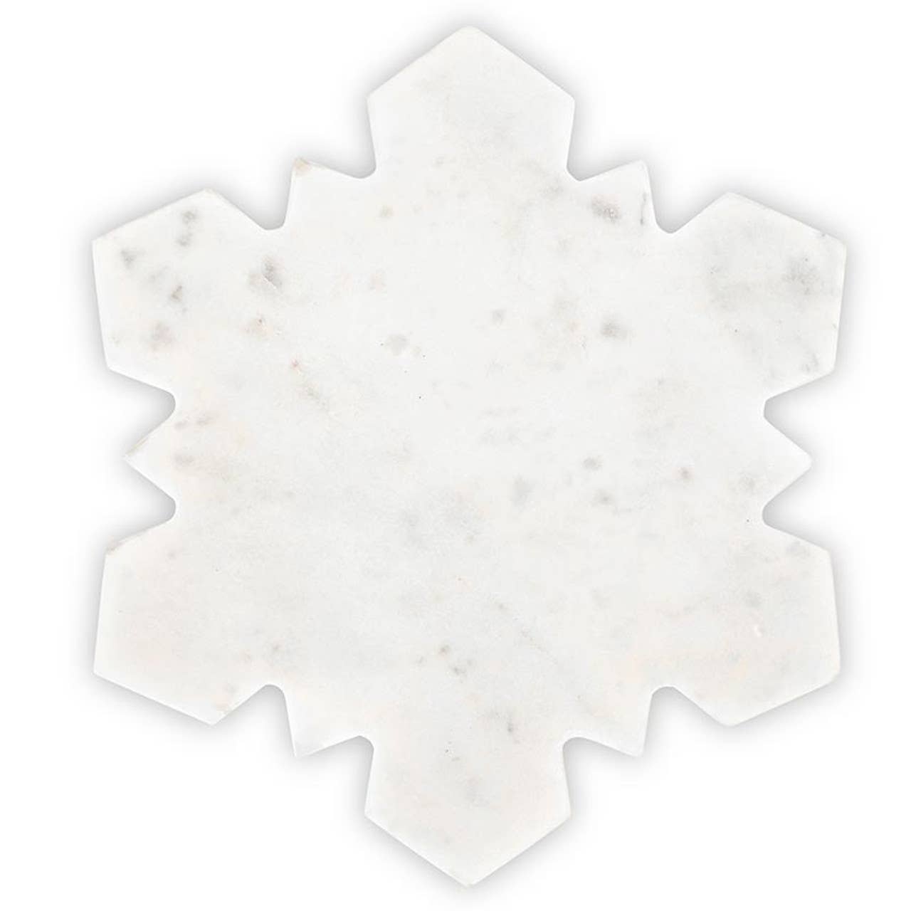 Santa Barbara Design Studio by Creative Brands - Wholesale Cheese Board - Marble Snowflake Board0
