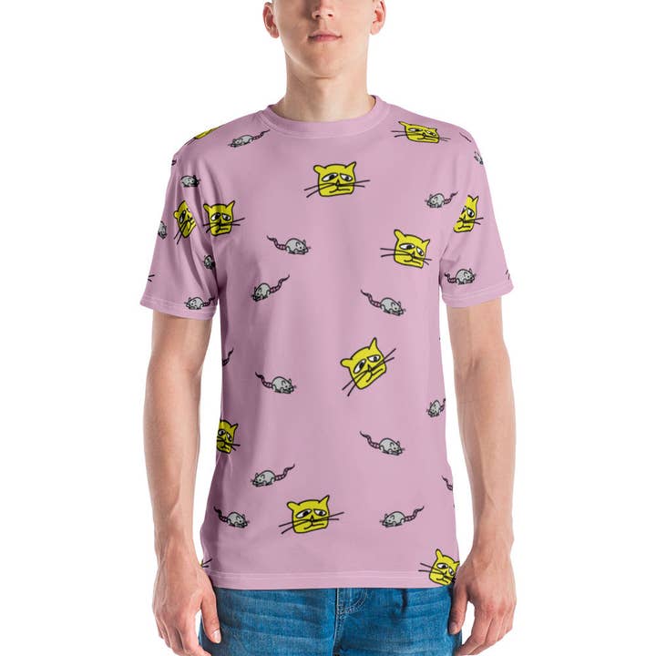 T-shirt gatto e topo per la vendita all'ingrosso da parte di dailydumbcat